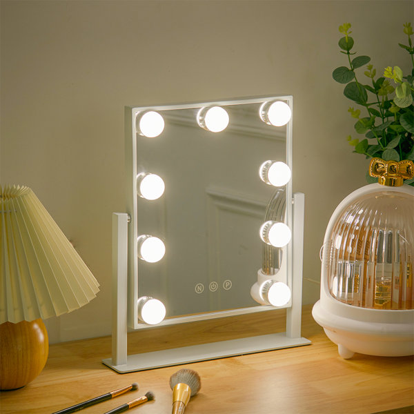 Wayfair bathroom mirrors with outlet lights